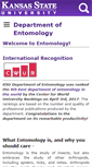 Mobile Screenshot of entomology.k-state.edu