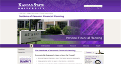 Desktop Screenshot of ipfp.k-state.edu