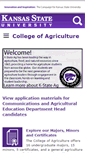 Mobile Screenshot of ag.k-state.edu