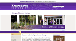 Desktop Screenshot of he.k-state.edu