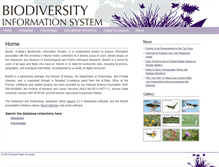 Tablet Screenshot of biodis.k-state.edu