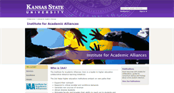 Desktop Screenshot of iaa.k-state.edu