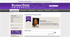 Desktop Screenshot of krex.k-state.edu