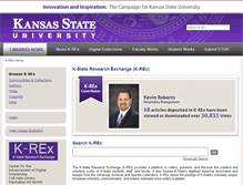 Tablet Screenshot of krex.k-state.edu