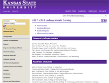 Tablet Screenshot of catalog.k-state.edu