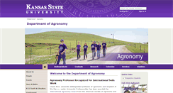 Desktop Screenshot of agronomy.k-state.edu