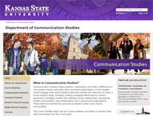 Tablet Screenshot of commstudies.k-state.edu